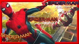 Bien Resumido Trilogía de Spider-Man UCM de Tom Holland resumen de Saga SpiderMan de Tom Holland 4k