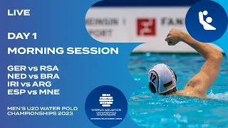 Day 1 | Morning Session | World Aquatics Men’s U20 Water Polo Championships 2023