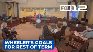 Ted Wheeler outlines his goals for rest of term as Portland mayor