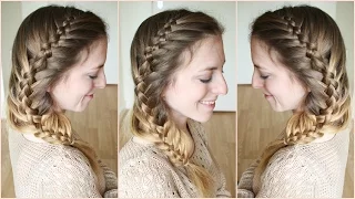 Side Woven French Fishtail Braid | Braidsandstyles12