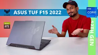 ASUS TUF F15 2022 i7 12th Gen RTX 3050Ti Review and Unboxing