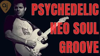 Psychedelic Neo Soul Jam Track | Guitar Backing Track (E Minor  / 72 BPM)