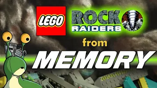 Live Stream Archive ~ Building Every LEGO Rock Raiders set from MEMORY! July 1, 2022