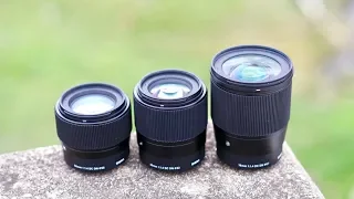 The Sigma Trio: 3 of the Sharpest A6000 Lenses