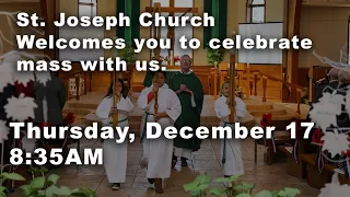 Thursday December 17, 2020 8:35 AM Mass