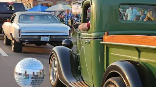 Woodward Dream Cruise Michigan USA world class car show & cruise (classic cars, custom cars, trucks)