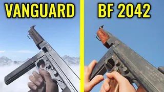 COD Vanguard vs Battlefield 2042 - Weapons Comparison