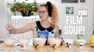 Trying Film Soup for the First Time with Results! 6 different recipes!