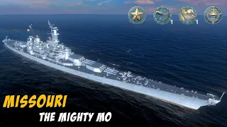 Missouri , Counter Strike 100k damage | World of Warships Blitz