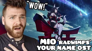 First Time Hearing Ookami Mio "SPARKLE" | YOUR NAME ANIME MOVIE | RADWIMPS Cover | Hololive Reaction