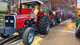 Massey Ferguson Tractor 385 Production Factory 60 years old |