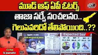 Pioneer Poll Strategies Latest Survey On AP Elections 2024 | AP Politics | CS Rao | Wild Wolf Telugu