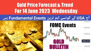 Gold Analysis &Trend For 14 June 2023 Before USA Federal Funds Rate & FOMC Press Conference