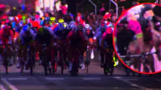 Alberto Contador's Giro d'Italia stage 6 crash