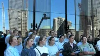Mennonite Choir Sings at Ground Zero