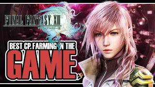 Final Fantasy XIII Chapter 13 Best Cp Farming Spot 128k CP In 3 minutes