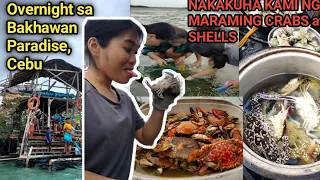 NAG OVERNIGHT KAMI SA BAKHAWAN PARADISE AT ANG DAMI NAMING NAHULING CRABS | CORDOVA CEBU