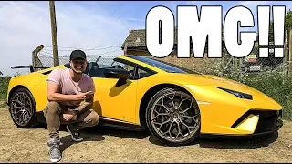 FIRST DRIVE IN 2018 LAMBORGHINI PERFORMANTE SPYDER!!