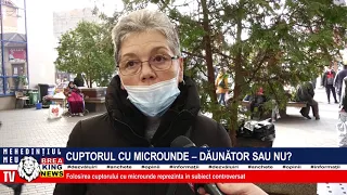 CUPTORUL CU MICROUNDE - DĂUNĂTOR SAU NU?