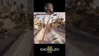 Chivalry 2 was insane but I wasn't ready for this 🪓#shorts