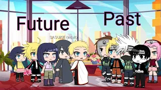 Future Naruto meets past Naruto