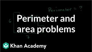 Interesting perimeter and area problems | Perimeter, area, and volume | Geometry | Khan Academy