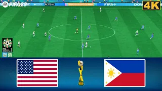 FIFA 23 - USA vs Philippines - FIFA Women's World Cup 2023 Final | Gameplay PC | Full Match