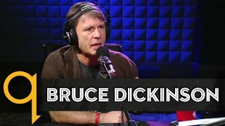 Iron Maiden's Bruce Dickinson in studio q