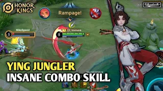 Ying Fighter Jungler Insane Combo Skill - Honor of Kings Global