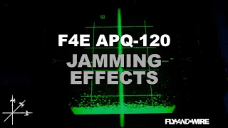 DCS F-4E APQ-120 - Jamming effects