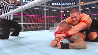 WWE Hell In A Cell 2014: John Cena Vs Randy Orton Full Match Highlights