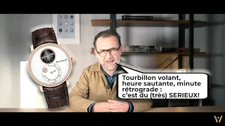 Blancpain Villeret Tourbillon Heure Sautante Minute Rétrograde, une montre exceptionnelle !