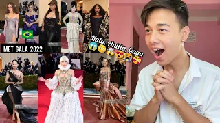 MET GALA 2022 | Gilded Glamour | REACTION (Katy Perry, Lady Gaga, Blake, Anitta, Nicki Minaj & more)