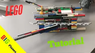How to build a LEGO wing structure FULL tutorial