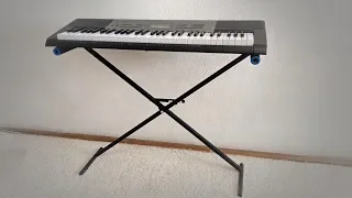 Folding stand for synthesizer, electronic piano, homemade