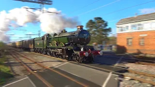 Steam Trains On The UK Mainline Compilation 2022