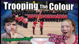 Americans First Time Seeing Trooping The Colour - Americans React