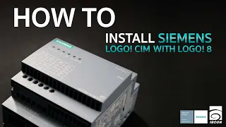 How to install SIEMENS LOGO! CIM with LOGO!8 | IBCON