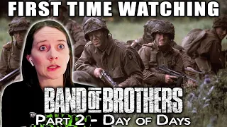 BAND OF BROTHERS | Part 2: Day of Days | First Time Watching | TV Reaction | A Day of 1sts For Sure