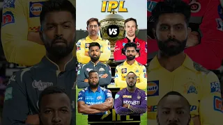 Ms Dhoni Hardik Pandya Kieron Pollard VS Ab De Villiers Ravindra Jadeja Andre Russell in IPL💥