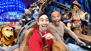 RIDING EVERY RIDE AT SHANGHAI DISNEYLAND IN ONE DAY! (best pirates ride in the WORLD)