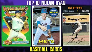 Top 10 Most Valuable Nolan Ryan Baseball Cards ($5,000+)