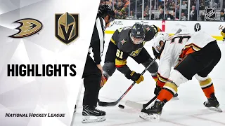 NHL Highlights | Ducks @ Golden Knights 10/27/19