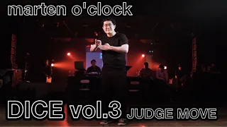 marten o'clock JUDGE MOVE DICE vol.3