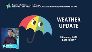 Public Weather Forecast Issued at 4:00 AM January 28, 2022