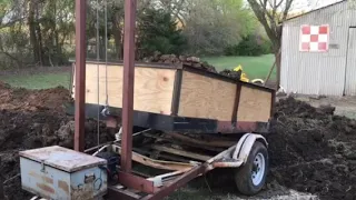 Homemade Dump Trailer part one