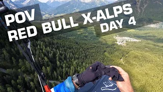 POV RAW CLIPS - 2023 RED BULL X-ALPS DAY 4 FLYING FOOTAGE