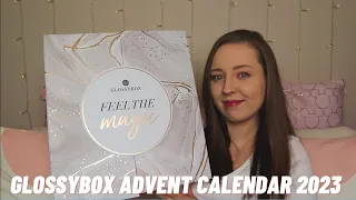 GLOSSYBOX ADVENT CALENDAR 2023 REVIEW | FEEL THE MAGIC