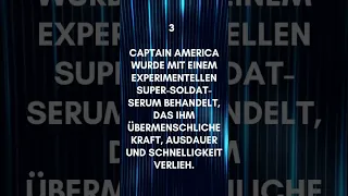 5 Fakten über Captain America   #facts #fakten #faktenvideo #knowledge #knowledgeispower #wissen