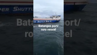 roro vessel@batangas port